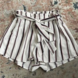 SHEIN high waist Flare shorts. Size xs.